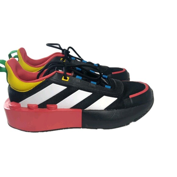 adidas Other - adidas Tech Runner x LEGO Shoes Boys Size 6 Sneakers Low Black Red - HP5882